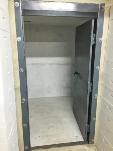 Floor-level storm shelter installation